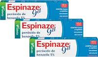 Kit 3 Espinaze Gel 20g Benzoíla 5% n Contra cravos e espinhas