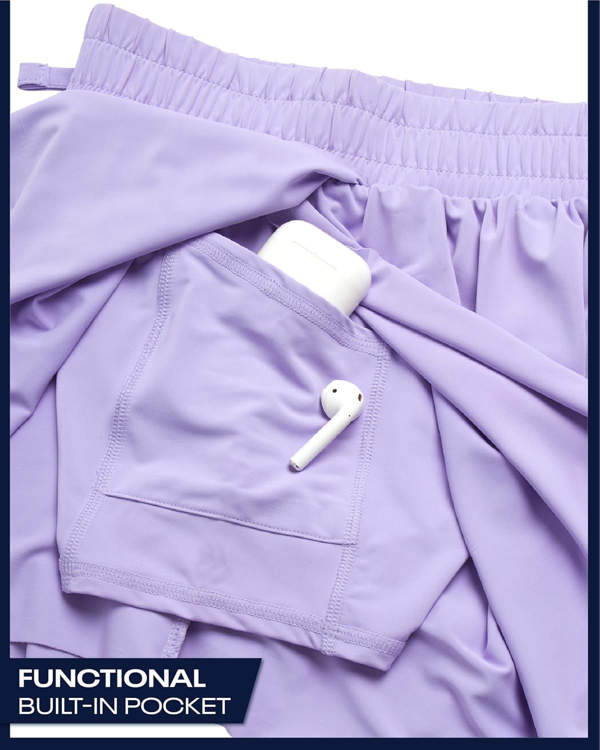 Reebok Girls Athletic Shorts - 3 Pack Lightweight Butterfly Short with Liner - Active Performance Flowy Shorts for Girls - Image 5