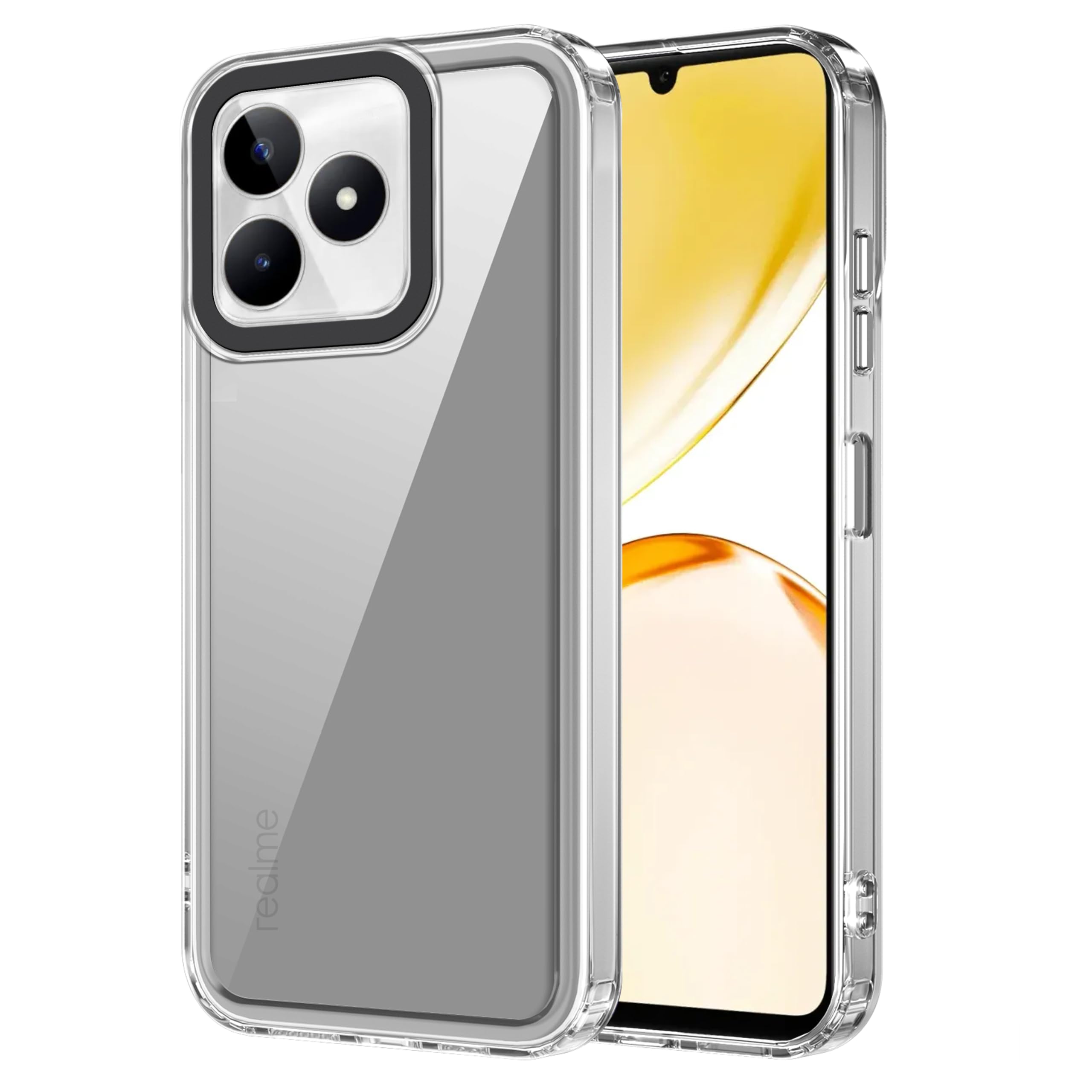Amazon Basics Back Case Cover for Realme Narzo N53 (TPU + PC_Transparent) (B0CSPHV7KX) Amazon Price History, Amazon Price Tracker