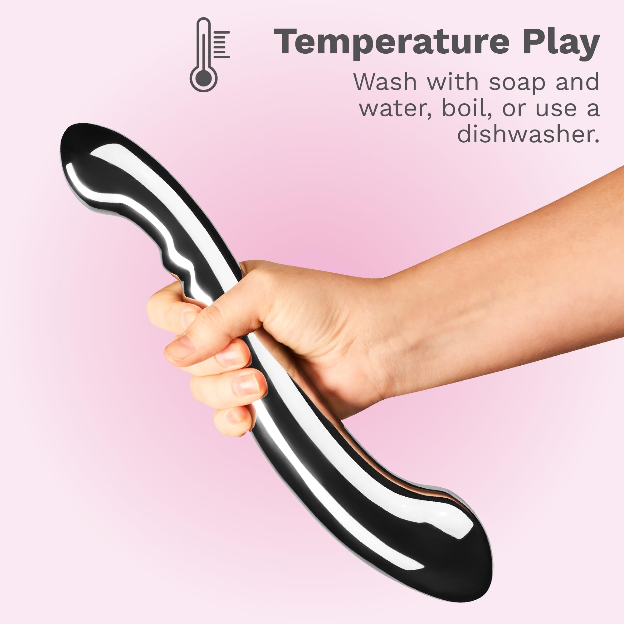 Amazon.com: Le Wand Contour Stainless Steel G-Spot Massager