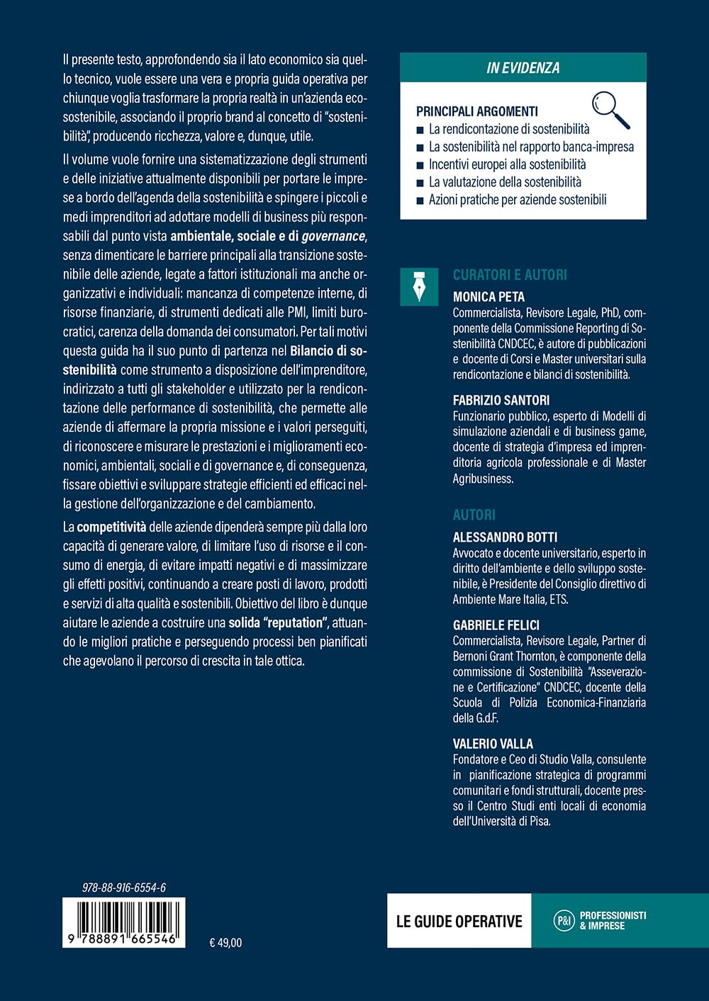 Sostenibilità e valore ESG. Strategie per professionisti e imprese