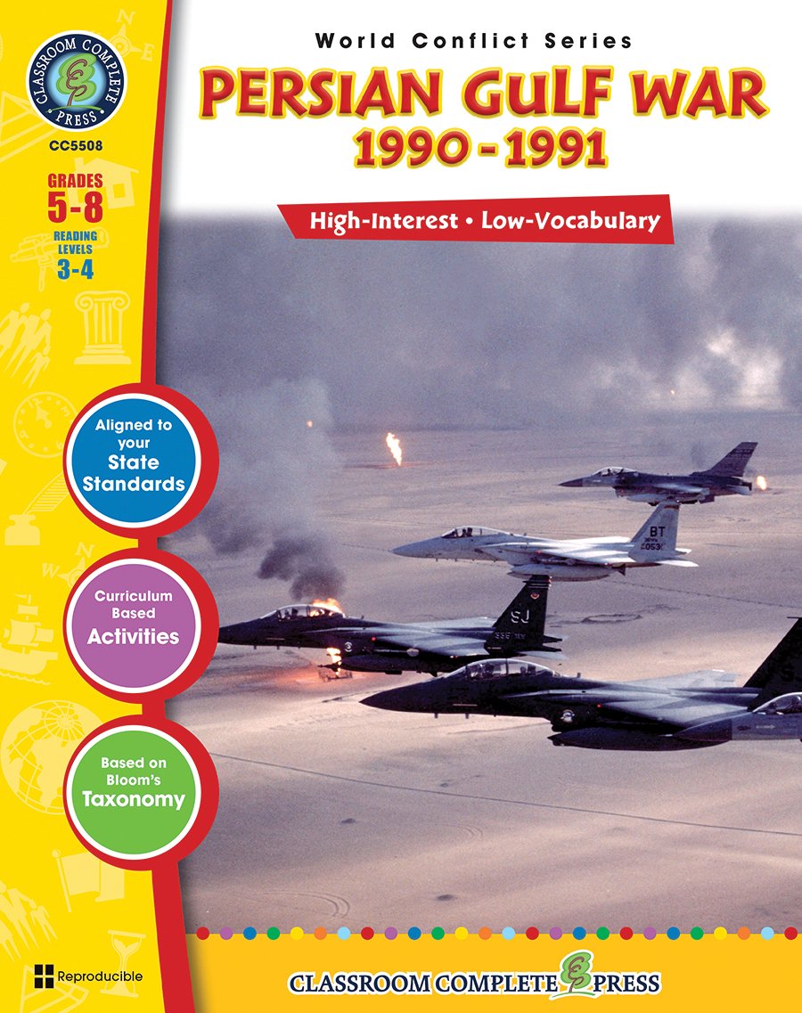 Buy Persian Gulf War, 1990 - 1991: High-Interest - Low-vocabulary Grades 5 - 8 Reading Levels 3 - 4 (World Conflict) — BookShops.in