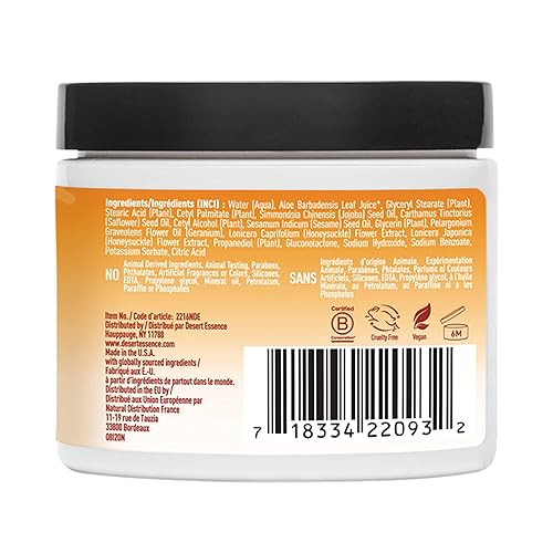 Miniatura 3 de Desert Essence, crema humectante esencial diaria, JojobaAloe - 4onzas