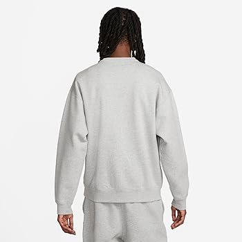 NIKE ソロスウッシュクルネックスウェットシャツ DX1361F 063 Amazon.com: Nike Solo Swoosh Men's Fleece Crew (DX1361-063