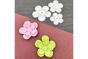 Fashionable DIY Embossing Paper Dies for Card Making with Kasher Designs (Flower D)