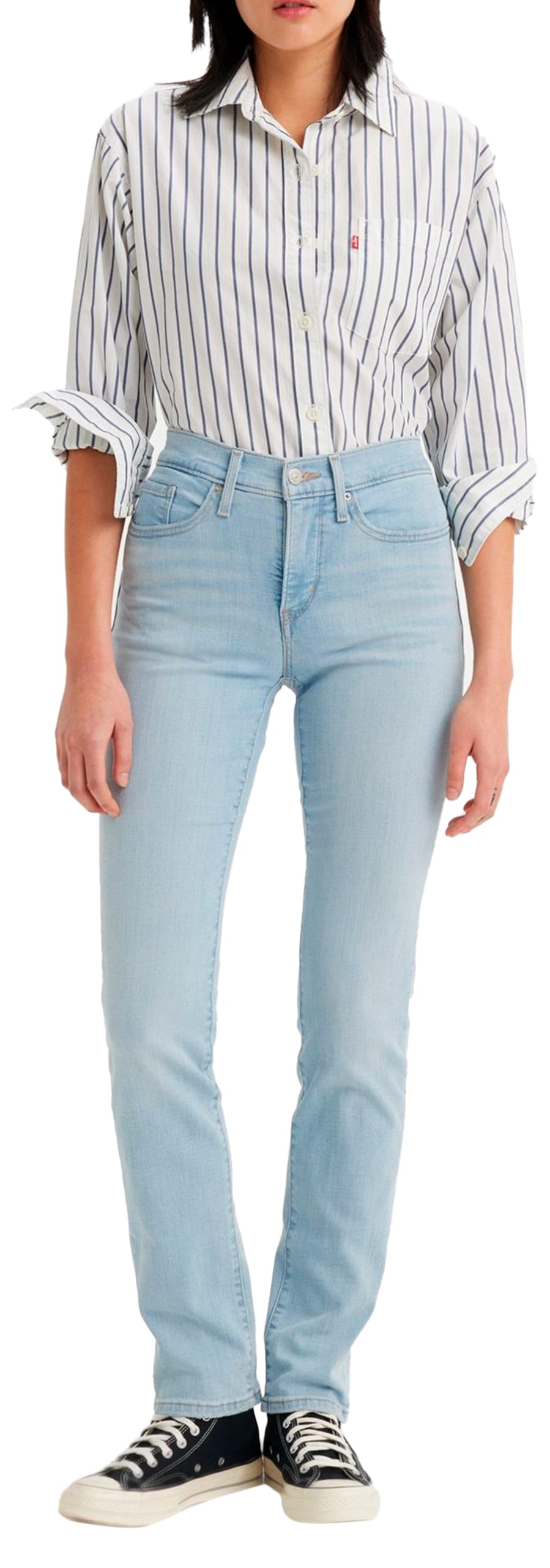 Levi's Women's 312 Shaping Slim Jeans, Slate Freeze, 30W / 32L