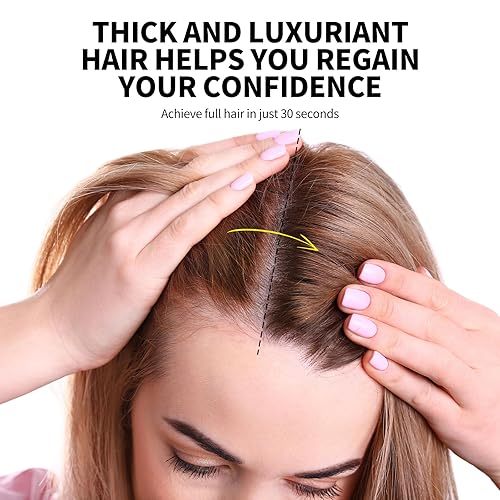 Miniatura 5 de SEVICH Fibras capilares para adelgazar el cabello, fibras de construcción del cabello al instante más gruesas y completas, polvo para el cabello