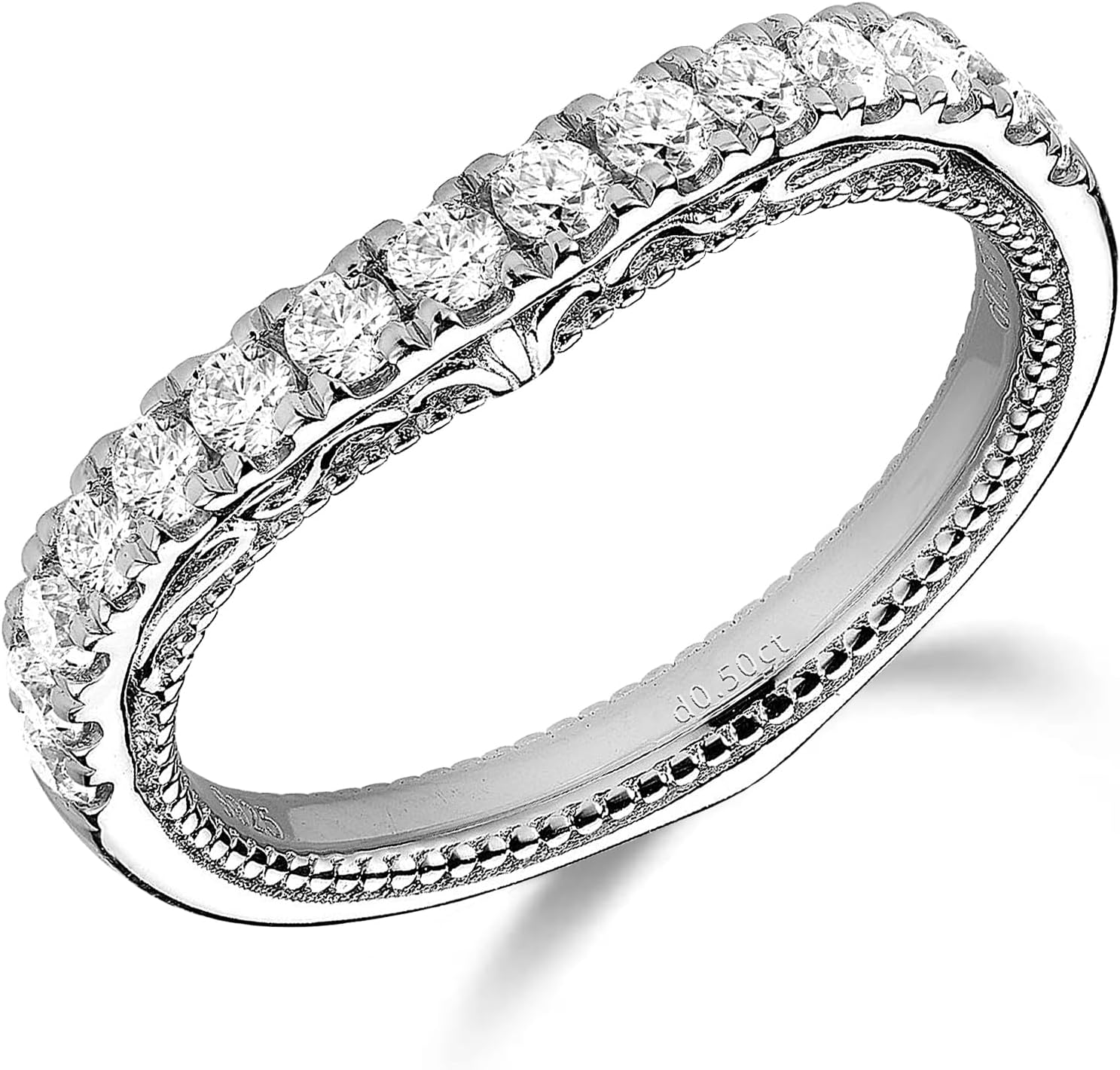 Moissanite Halo Rings, Moissanite Wedding Rings for Women 14k Gold Sterling Silver Moissanite Rings,Engagement Ring