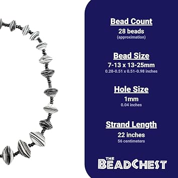 Recycled Paper Bead Necklace from Uganda - Fair Trade African Woman's Jewelry - Necklace with Clasp (Black & White)