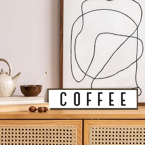 Miniatura 5 de Decoración de letrero de cafetería, barra de café, letrero de café, humor de café, decoración de cocina del hogar, mini letreros, decoración para