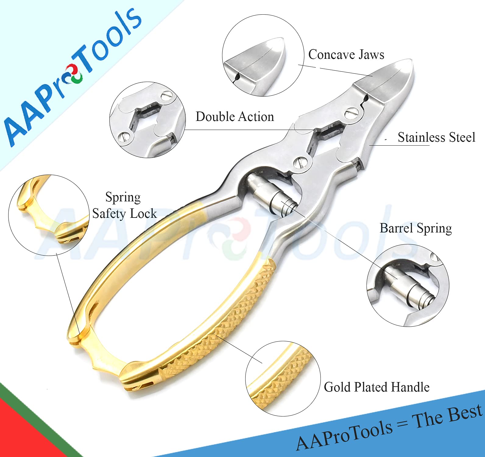 AAProTools Mycotic Toenail Nippers 6