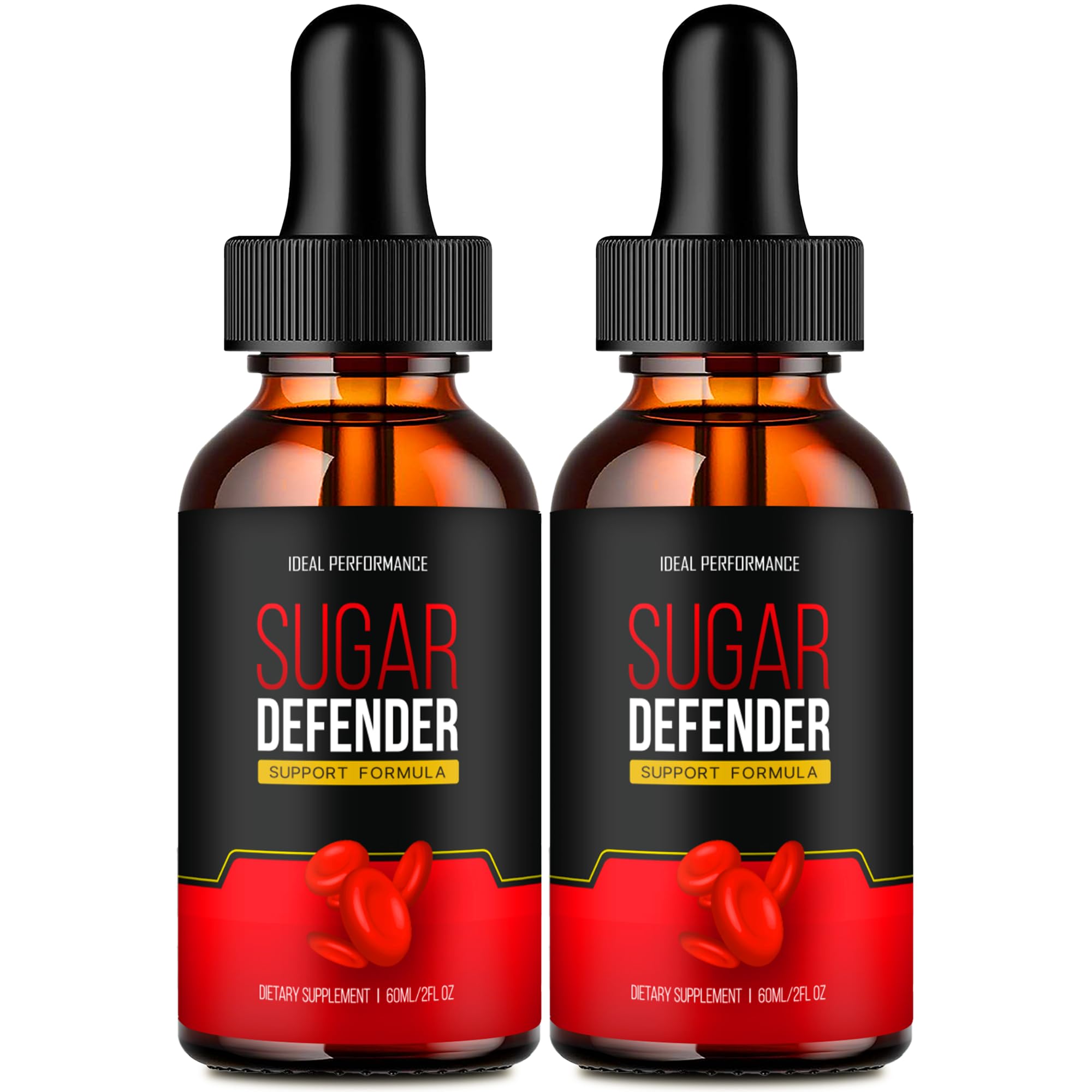 IDEAL PERFORMANCE Surge Defender Drops, Surge Defender Supplement Liquid Drops - Maximum Strength, Surge Defender Health and Wellness All Natural Formula, SurgeDefender Liquid Reviews (2 Pack)