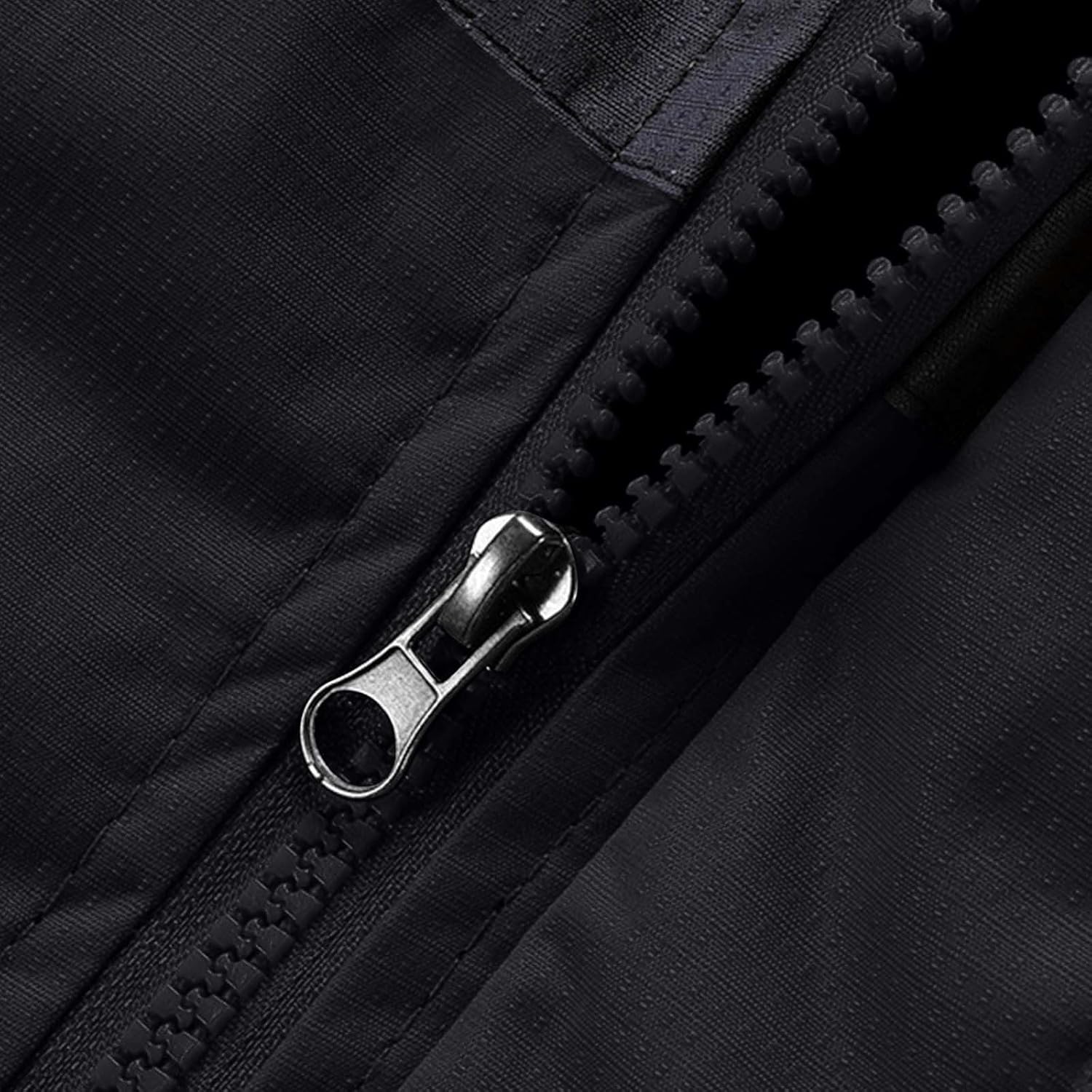 Mens Hooded Softshell Jacket Waterproof Winter Insulated Windbreaker Fleece Lined Colorblock Skiing Rain Shell Jacket