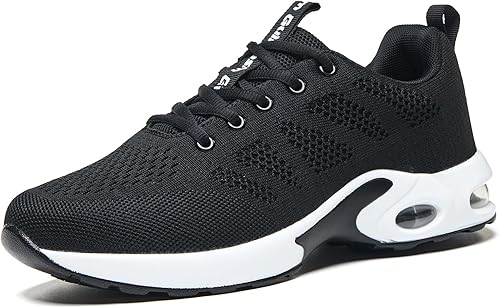 Zapatos para caminar para mujer, ligeros, transpirables, antideslizantes, cómodos durante todo el día para correr, gimnasio, viajes