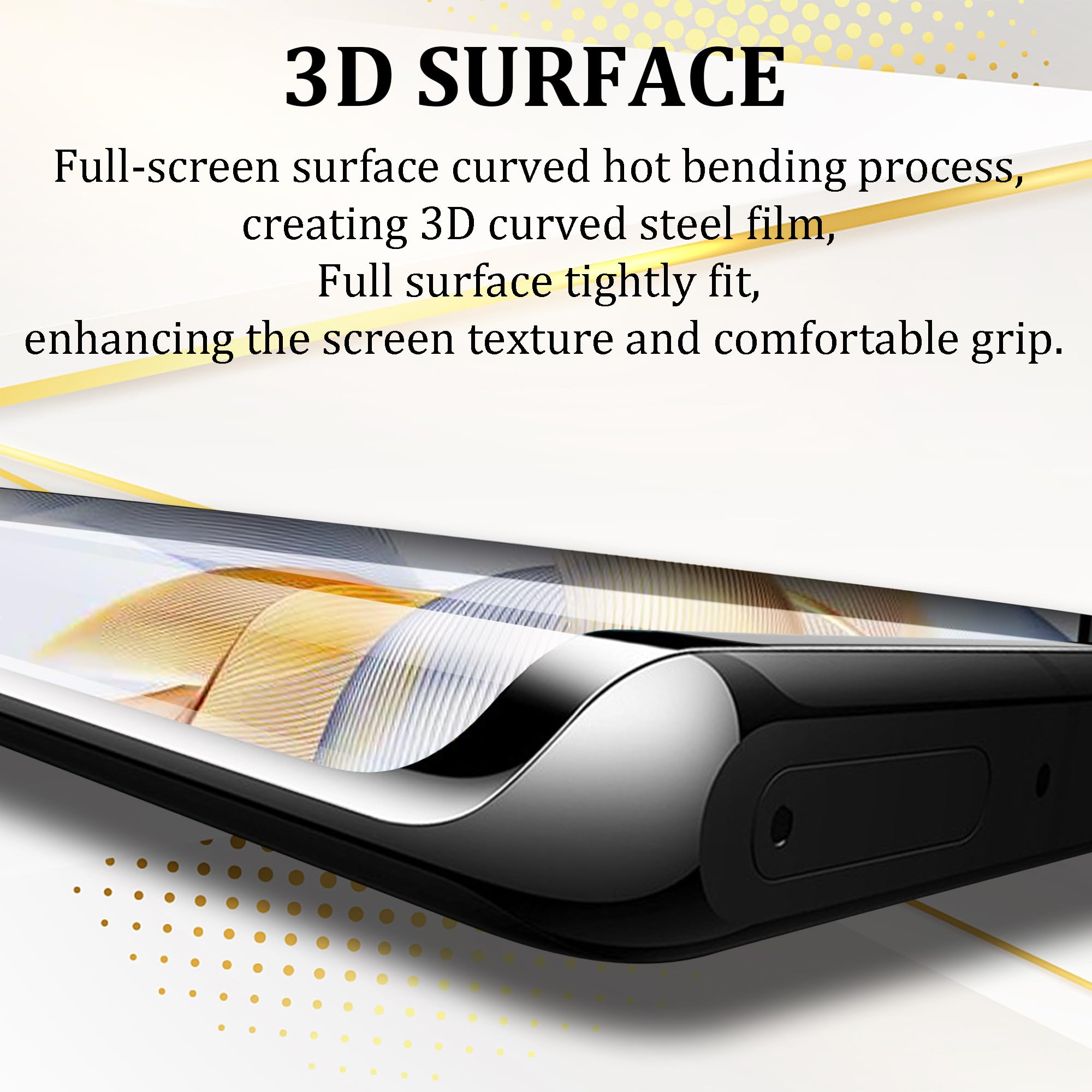 MMlife Pour Honor 90 5G Protecteur D'écran En Verre Trempé HD Anti-Rayures Sans Bulles Film Trempé Haute Réponse [2 Pack