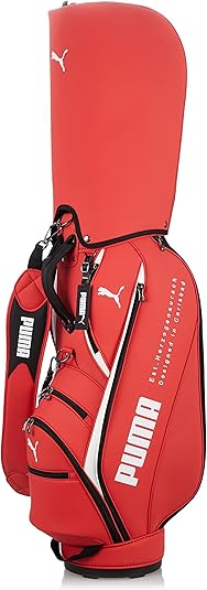 ★未使用 PUMA プーマ 軽量 キャディバック 赤/黒★ 難あり PUMA ゴルフキャディバッグ 赤黒 - メルカリ