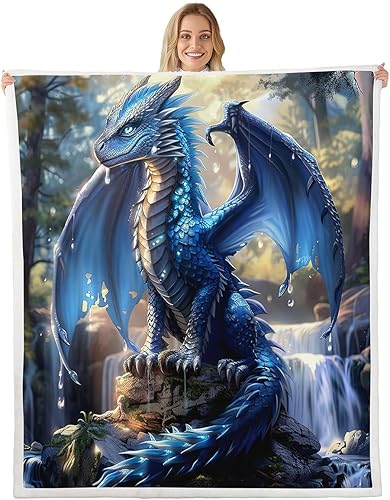 Miniatura 27 de Manta de franela con bandera estadounidense, manta de vellón de caballo corriendo para decoración de habitación, manta geométrica étnica bohemia