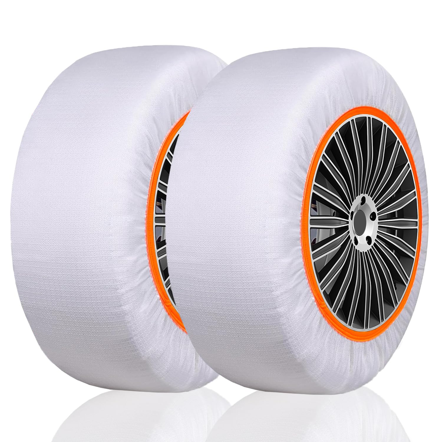 Amazon.co.jp: スノーソックス 布製 タイヤチェーン 非金属 布チェーン