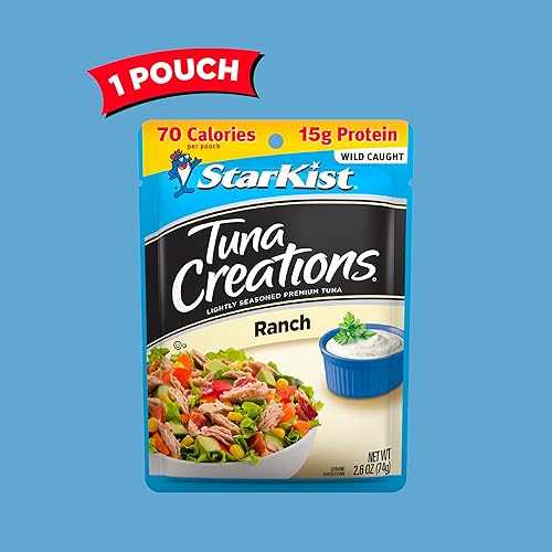 Miniatura 109 de StarKist Tuna Creations Ginger Sesame - Sabor de jengibre y sésamo para atún