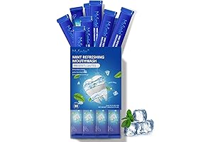 My Smile Mouthwash Dispenser (30 count) | Alcohol Free, Kills Germs, Freshens Breath