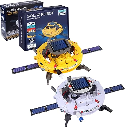 Kits de proyectos STEM para niños de 8 a 12 años, kits espaciales de robot solar, regalos para adolescentes de 8 a 14 años, kits de ciencia para