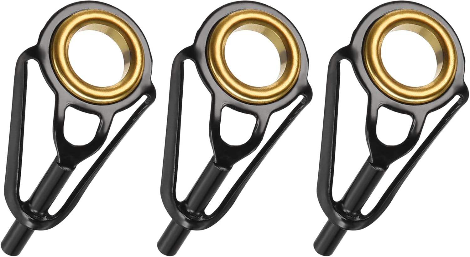 PATIKIL Fishing Rod Tips Repair Kit Stainless Steel Ring Guide for