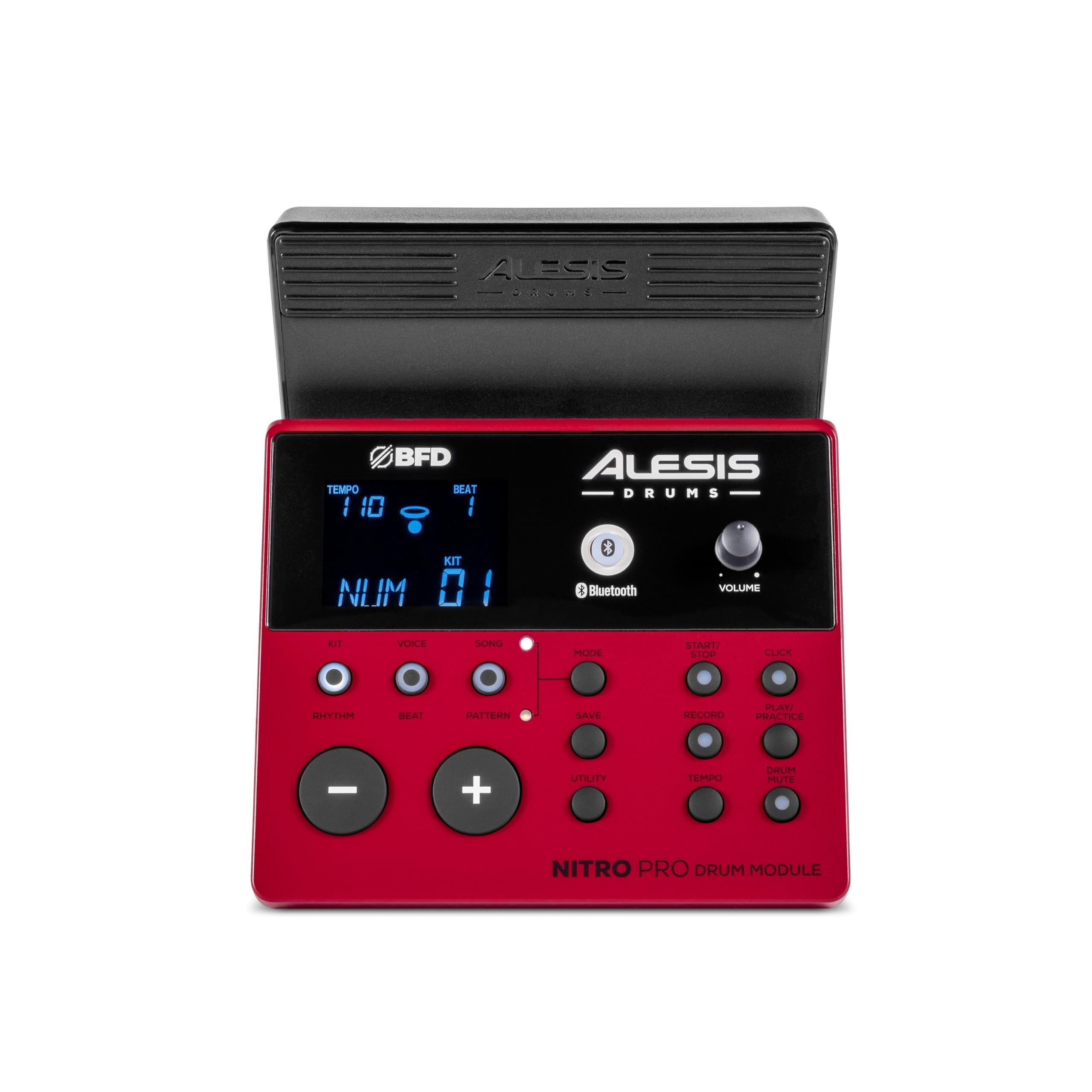 Alesis Nitro Pro XL Batteria Elettronica 10 Pezzi Mesh Dual Zone Pad BFD Suoni Bluetooth Drumeo USB MIDI