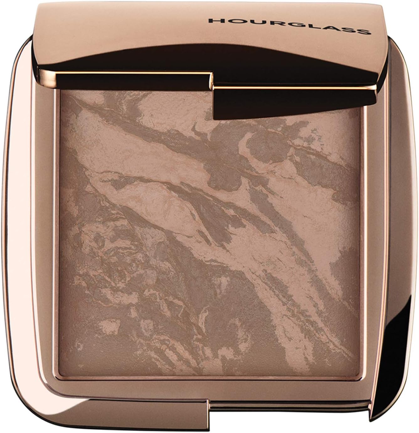 Ambient Lighting Bronzer in Luminous Bronze Light. Highlighting Bronzer for a Natural Sun-Kissed Glow
