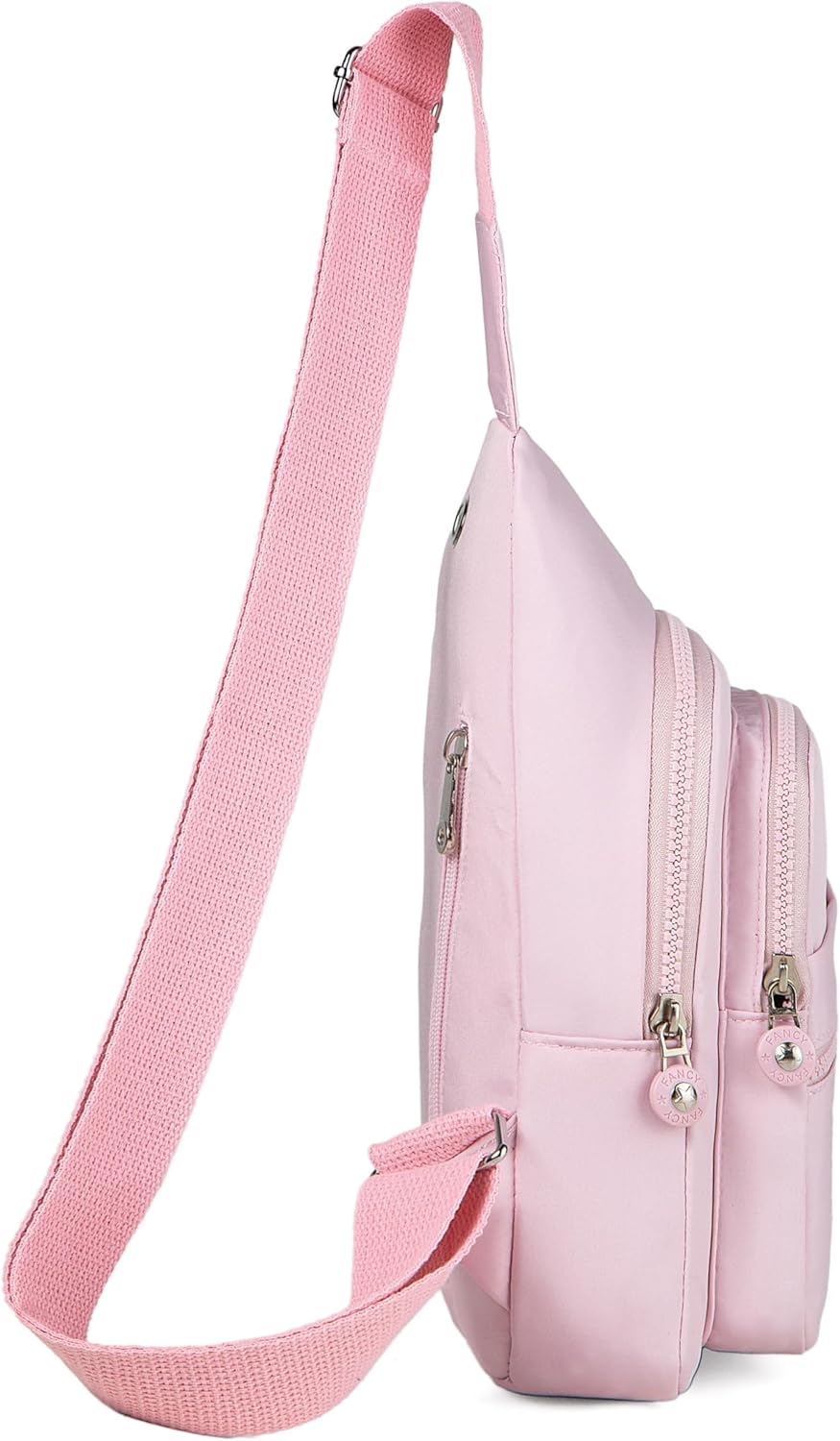 Sling Backpack Crossbody Bags for Women, Small Sling Bag Cross Body Bag for Outdoors Sports Hiking - Pink - Image 3