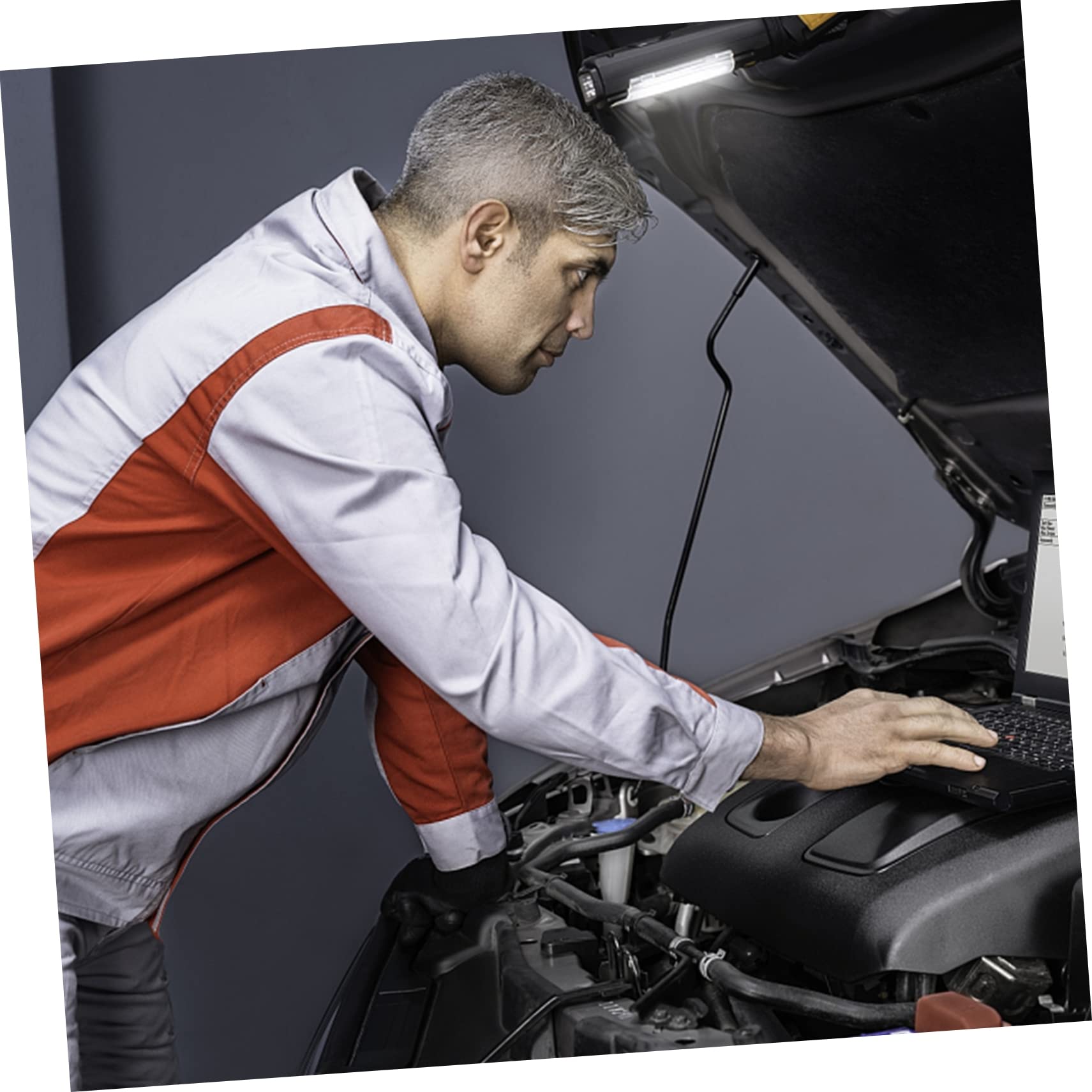 PRETYZOOM Comprobador de Batería de Coche Impresora Herramienta de Prueba de Carga de Batería Automática Idiomas para Suministros de Automóviles