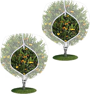 Amazon.com : Fruit Tree Netting Large Fruit Tree Covers with Zipper to ...