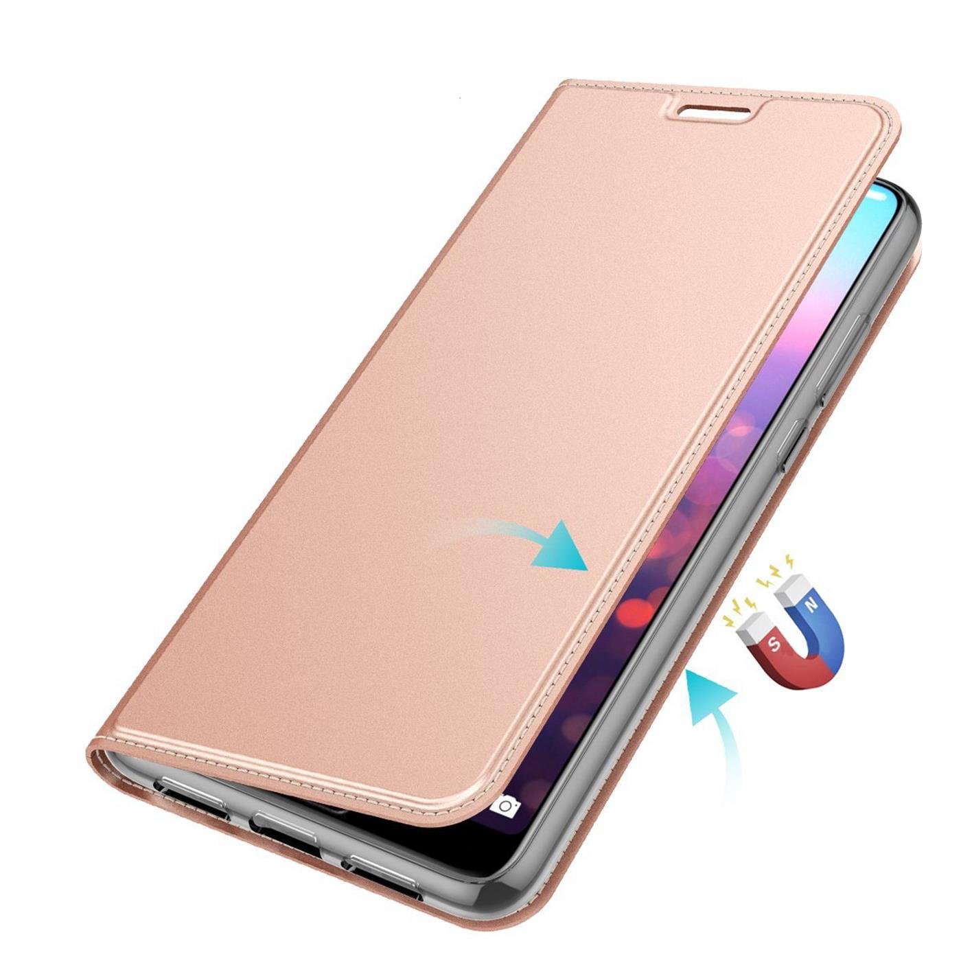 Verco Flip Cover Für Huawei P20 – PU Leder, Integrierter Magnet, Kartenfach, Schützend & Elegant