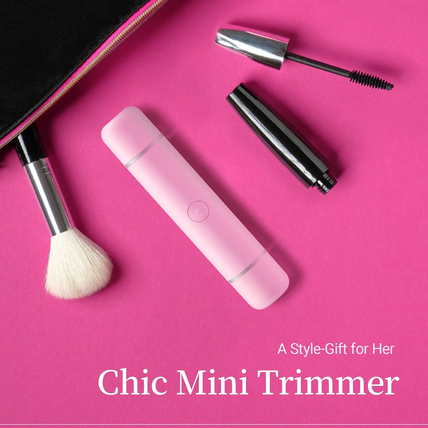 2-in-1 Bikini Trimmer for Women - Painless Electric Razors,Cordless Body Shaver for Trip,Replaceable Lady Facial Razor, IPX7 Waterproof&Easy Cleaning,USB Charge Dock Pink - Image 6