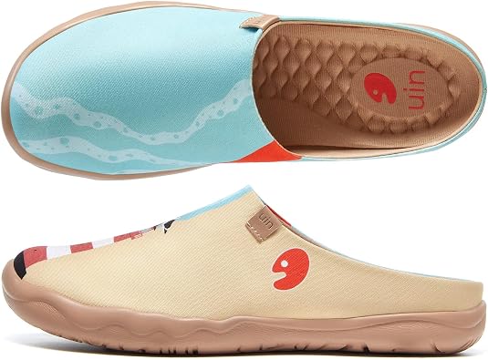 UIN Mens Art Travel Shoes Slip On Loafers Comfort Lightweight Fashion Vacation Sneaker