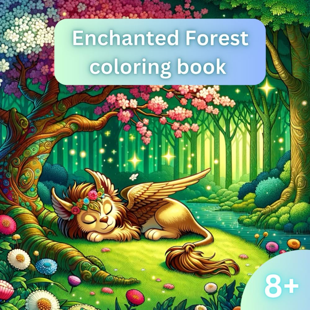 Enchanted Forest: Coloring Book