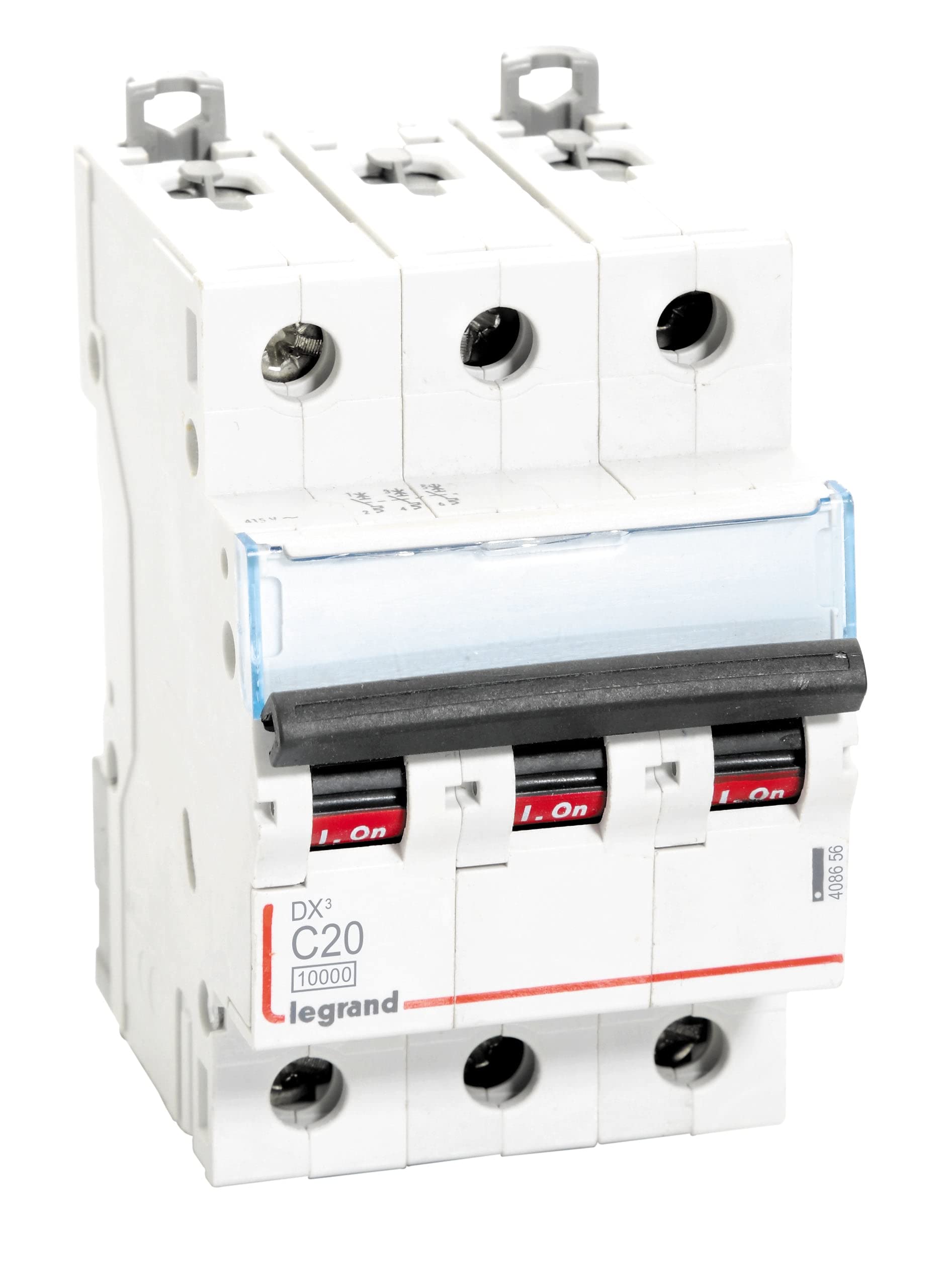 Legrand 408656-20A Triple Pole 10Ka C Curve 415V Dx3 Mcb-image-46