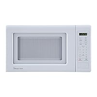 Vista 19 de Magic Chef MC77MB - Horno de microondas de encimera, microondas pequeño para espacios compactos, 700 vatios, 0.7 pies cúbicos, color negro