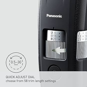 その他 Panasonic Amazon.co.jp: Panasonic Long Beard Trimmer for Men, 58