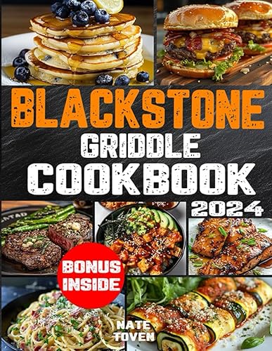 Blackstone Griddle Cookbook: Elevate your outdoor cooking with unique, quick, and easy recipes, plus essential tips to maximize your gas grill. ... Ideal for beginners and experts alike.