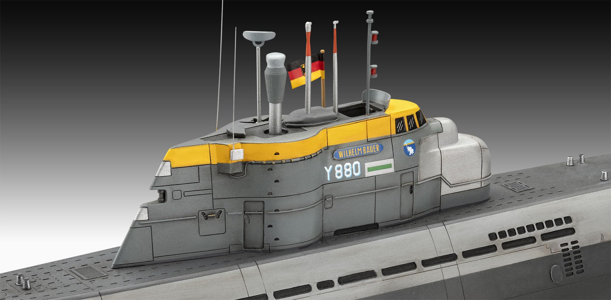 Amazon | ドイツレベル 1/144 ドイツ 連邦軍 70周年記念 海軍潜水艦3隻
