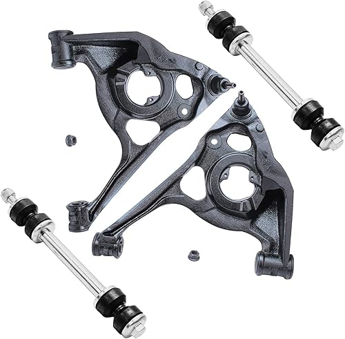 Miniatura 34 de Detroit Axle - Kit de suspensión frontal de 4 piezas para Chevrolet Aveo5 Aveo Pontiac G3 Wave Wave5 Suzuki Swift+, 2 brazos de control inferiores,