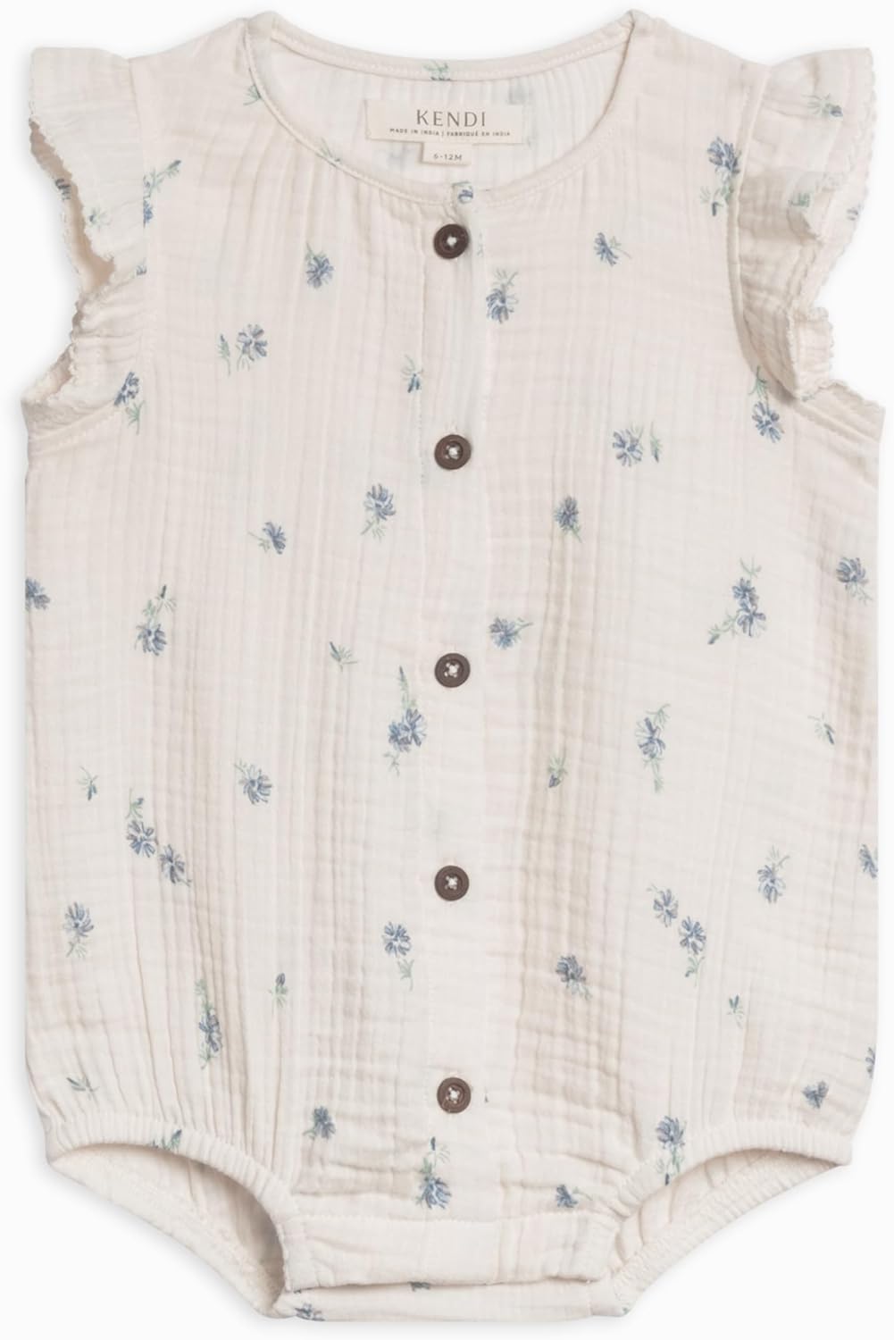 Colored Organics Organic Cotton Baby and Toddler Summer Romper Sleeveless One Piece