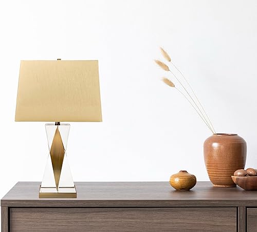 Miniatura 4 de Royal Designs, Inc. Pantalla rectangular de tapa dura, HB-613-16AGL, oro antiguo, (7 x 14) x (9 x 16) x 11