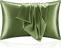 Vista 41 de BEDELITE Funda de almohada de satén para cabello y piel, súper suave similar a las fundas de almohada de seda, paquete de 4 con cierre de sobre