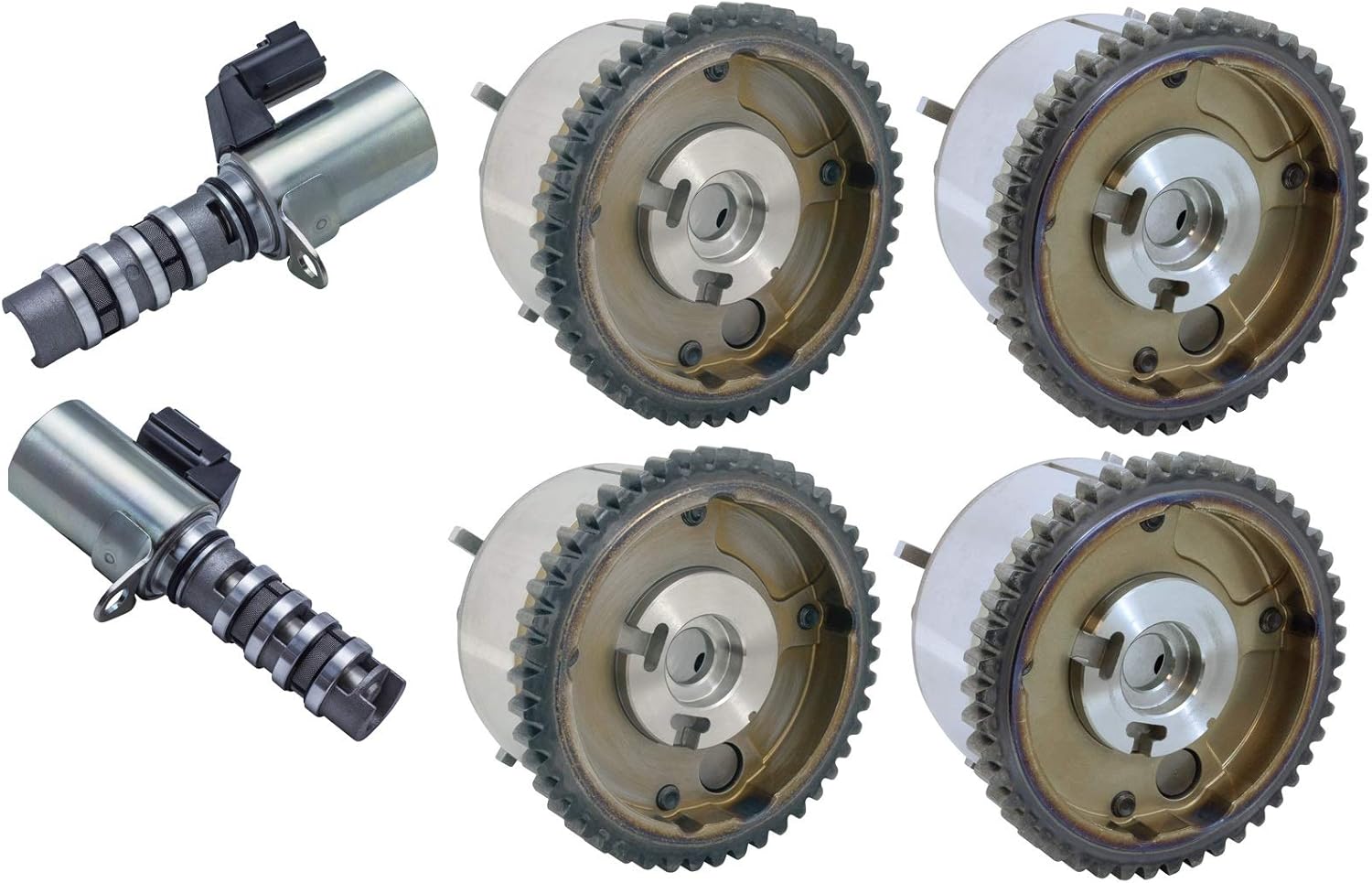 Hitachi Engine Variable Valve Timing Solenoids & Sprockets Kit For M45 4.5L V8