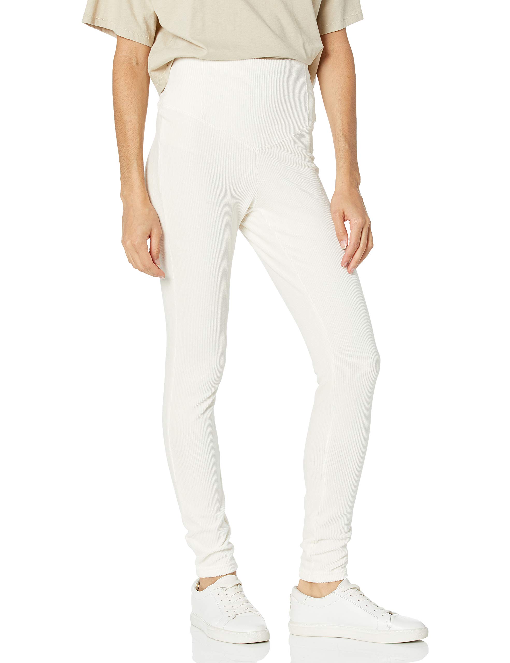 HUE Women's Corduroy High Rise Leggings