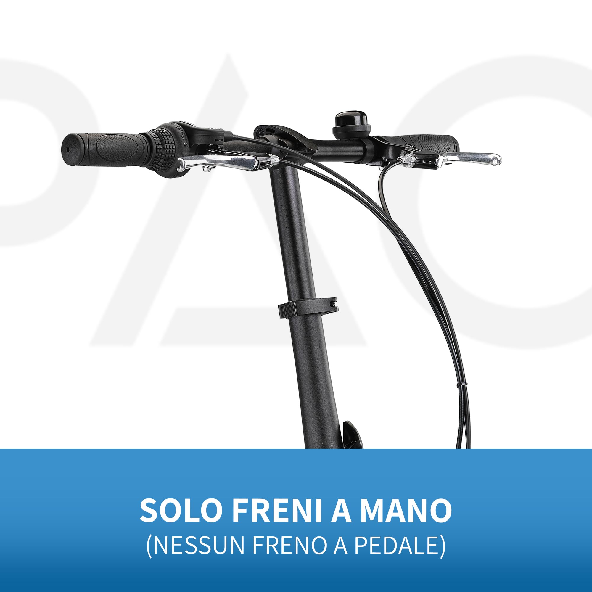 PACTO Bicicletta pieghevole di alta qualità, per adulti, telaio in alluminio, 27 cm, ruote in alluminio da 20 pollici, bicicletta pieghevole a 6 velocità Shimano