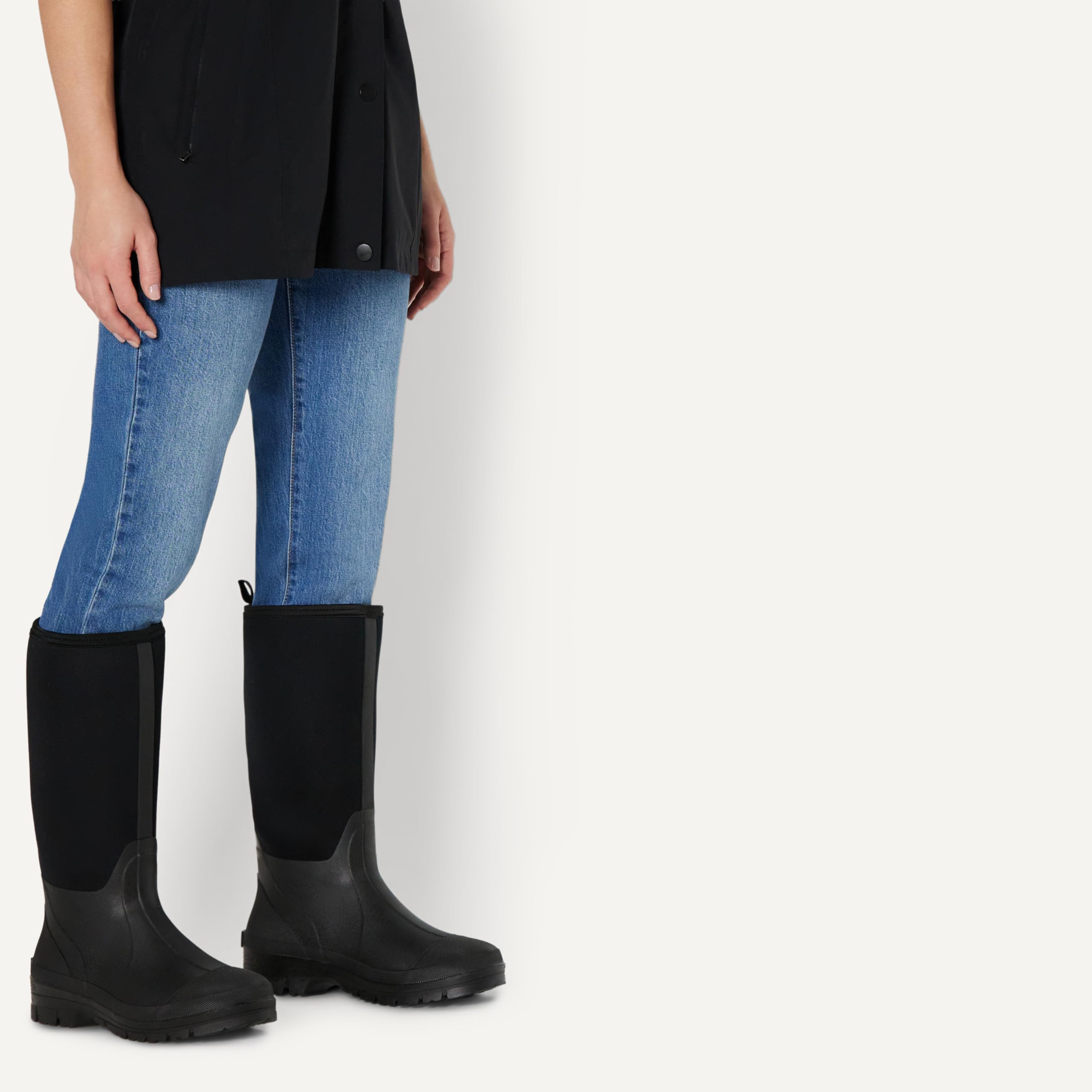 Amazon Essentials Stivali Wellington Impermeabili in Neoprene Uomo