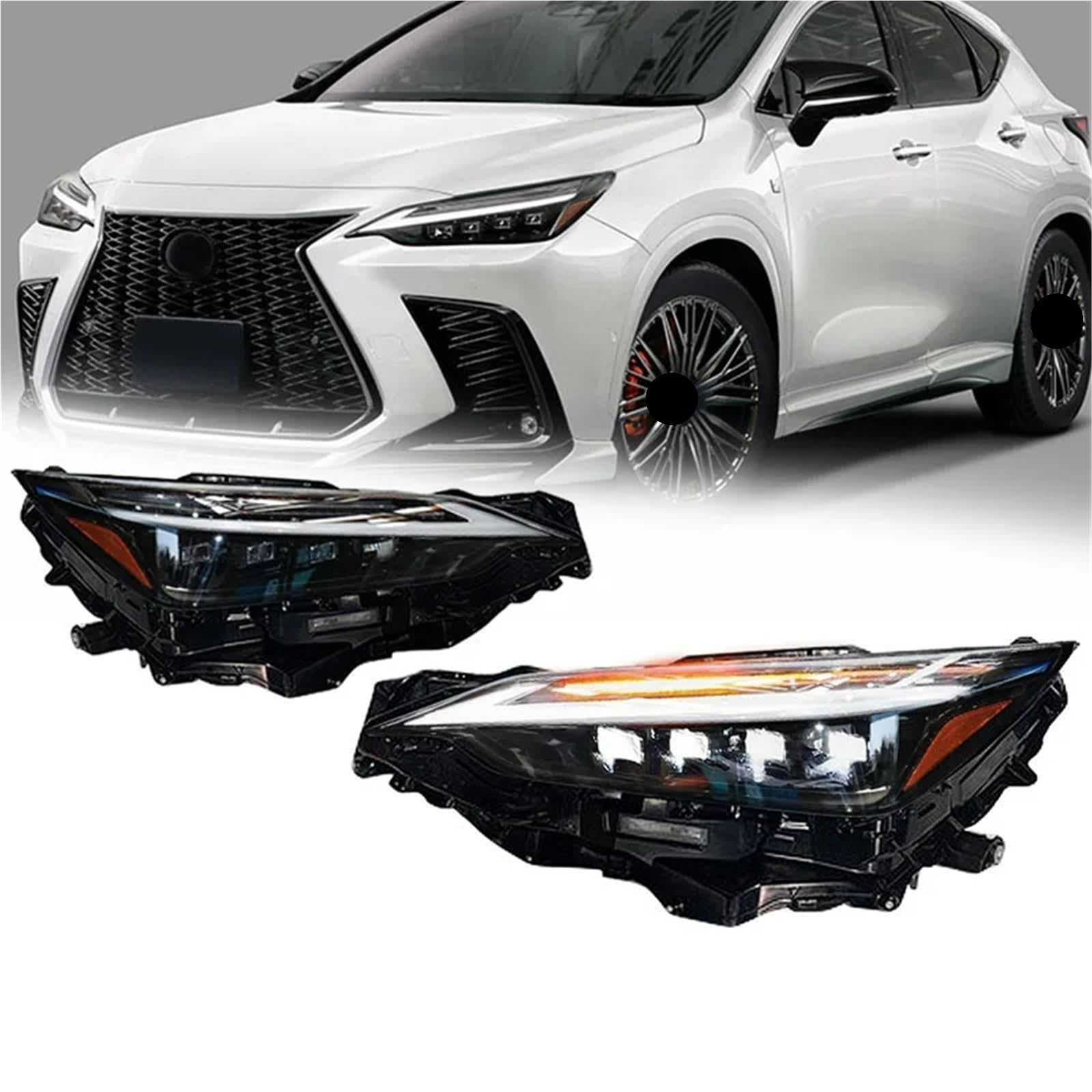Car Styling Headlights Compatible For LEXUS NX 2022-2023 Upgrade