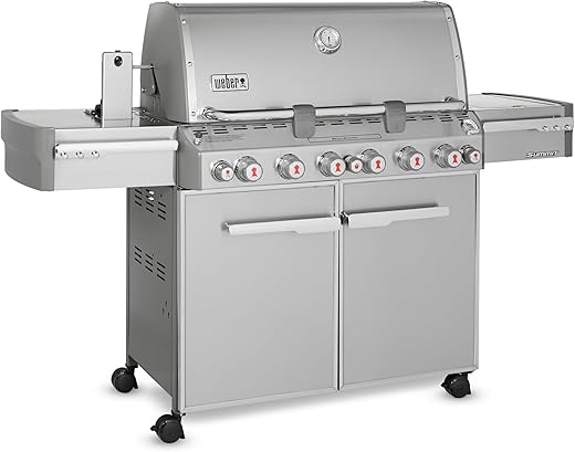 Weber Summit S-670 Liquid Propane Gas Grill, 7370001